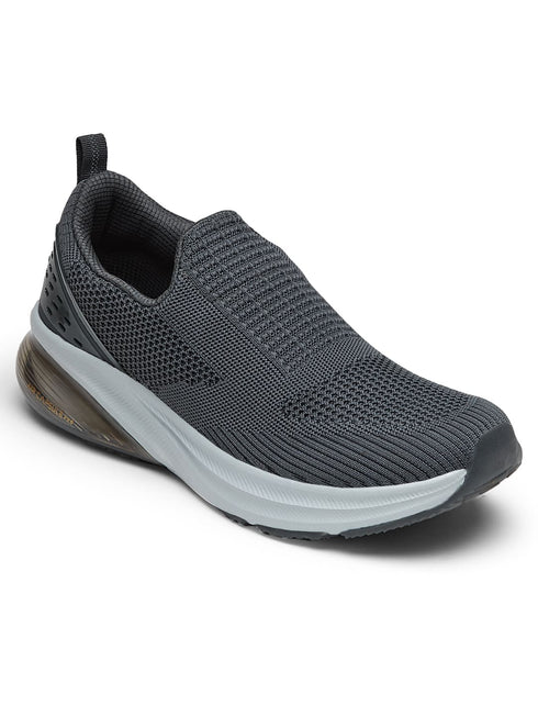 PORIUM Grey Men's Walking Shoes